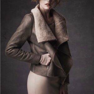 Muubaa Sherling Leather Jacket